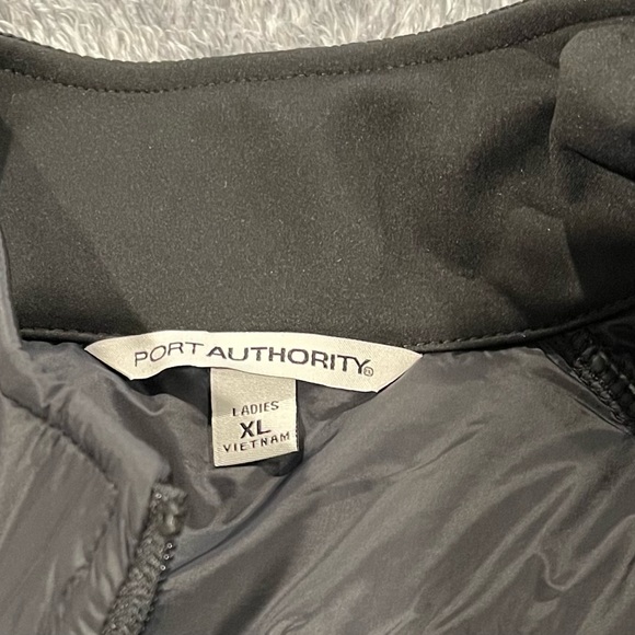 Port Authority L787 Women's Hybrid Soft Shell Jacket Black Size XL - Picture 7 of 7